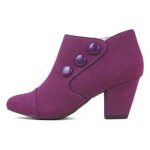 B.A.I.T — Royal Purple Hadara Bootie Size 8